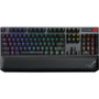 Asus ROG Strix Scope NX Wireless Deluxe XA09 Gaming Keyboard - WiredWireless Connectivity - BluetoothRF - 52 - 240 GHz - USB 20 - XA09STRIXSCOPENXWLDXNXRD
