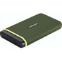 Transcend 2 TB Portable Solid State Drive - External - Military Green - USB 32 Gen 2 Type C TS2TESD380C