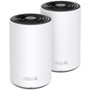 TP-Link Deco XE75 Pro Wi-Fi 6E IEEE 80211ax Ethernet Wireless Router - Tri Band - 240 GHz ISM Band - 6 GHz UNII Band - 4 x Antenna4 DECO XE75 PRO2-PACK