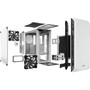 be quiet Pure Base 500 Computer Case with Windowed Side Panel - Midi Tower - White - Acrylonitrile Butadiene Styrene ABS Steel - BGW35