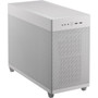 Asus Prime AP201 Computer Case - White - Mesh - 0 - Micro ATX Mini ITX Motherboard Supported - 6 x Fans Supported - Fan Cooler AP201WHTMESH