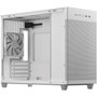 Asus Prime AP201 Computer Case - White - Mesh - 0 - Micro ATX Mini ITX Motherboard Supported - 6 x Fans Supported - Fan Cooler AP201WHTMESH