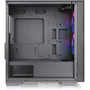 Thermaltake Divider 170 TG ARGB Micro Chassis - Micro Tower - Black - SPCC Tempered Glass Mesh Steel Acrylic - 4 x Bay - 0 - Mini CA-1S4-00S1WN-00