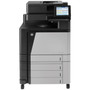 HP LaserJet M880Z Laser Multifunction Printer - Color - Copier/Fax/Printer/Scanner - 46 ppm Mono/46 ppm Color Print - 1200 x 1200 dpi (Fleet Network)