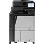 HP LaserJet M880z+ Laser Multifunction Printer - Color - Plain Paper Print - Floor Standing - Copier/Fax/Printer/Scanner - 45 ppm ppm (Fleet Network)
