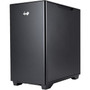 In Win IW-CS-A5BLK-1AM120S A5 Computer Case - Mid-tower - Black - Tempered Glass Aluminium Acrylonitrile Butadiene Styrene ABS - IW-CS-A5BLK-1AM120S