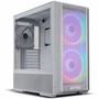 Lian Li LANCOOL 216RW Computer Case - Mid-tower - White - Steel Tempered Glass - 2 x 160mm 1 x 140mm Fans Installed - EATX ATX - LANCOOL 216RW