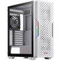 XPG STARKERAIR-WHCWW Gaming Computer Case - Mid-tower - White - SPCC Tempered Glass - ATX Mini ITX Micro ATX Motherboard Supported 75260178