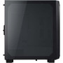 XPG CRUISERST-BKCWW Computer Case - Mid-tower - Black - SPCC Tempered Glass - Mini ITX Micro ATX ATX EATX Motherboard Supported - 15260102