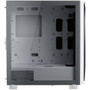 XPG CRUISERST-WHCWW Computer Case - Mid-tower - White - SPCC Tempered Glass - Mini ITX Micro ATX ATX EATX Motherboard Supported - 15260103