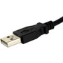 StarTech.com 3 ft Panel Mount USB Cable A to A - F/M - 3 ft USB Data Transfer Cable for PC - First End: 1 x Type A Male USB - Second 1 (USBPNLAFAM3)