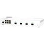 QNAP QSW-M2106-4S Ethernet Switch - 6 Ports - Manageable - 25 Gigabit Ethernet 10 Gigabit Ethernet - 25GBase-T 10GBase-X - 2 Layer QSW-M2106-4S-US