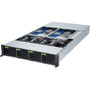 Gigabyte H273-Z81 Barebone System - 2U Rack-mountable - Socket SP5 LGA-6096 - 2 x Processor Support - AMD Chip - 256 GB DDR5 SDRAM RAM H273-Z81-AAW1