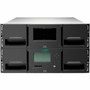 HPE StoreEver MSL3040 Scalable Library Base Module - 40 x Slot - Encryption - 3URack-mountable Q6Q62C
