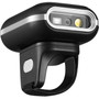 Adesso NuScan 4300B Bluetooth 2D Ring Wearable Barcode Scanner - Wireless Connectivity - 12 30480 mm Scan Distance - 1D 2D - LED NUSCAN 4300B