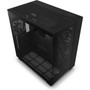 NZXT H9 Flow Dual-Chamber Mid-Tower Airflow Case - Mid-tower - Matte Black - Galvanized Cold Rolled Steel SGCC Tempered Glass - 8 x CM-H91FB-01