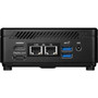 MSI Cubi 5 12M Cubi 5 12M-016BUS Barebone System - Mini PC - Core i5 10th Gen i7-1255U - Intel Chip - 64 GB DDR4 SDRAM Maximum RAM - 2 CUBI512M016B