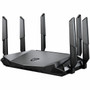 MSI RADIX AX6600 Wi-Fi 6 IEEE 80211 abgnacax Ethernet Wireless Router - Tri Band - 240 GHz ISM Band - 5 GHz UNII Band - 6 x x - RADIXAX6600