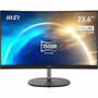 MSI Pro MP241CA 24 Class Full HD Curved Screen LCD Monitor - 169 - Matte Black - 236 Viewable - Vertical Alignment VA - 1920 x - PROMP241CA