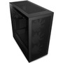 NZXT H7 Flow Computer Case - Mid-tower - Black - ATX Motherboard Supported - 7x Slots CM-H71FB-R1