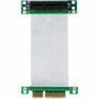 iStarUSA PCIe x4 to PCIe x4 Riser Card with 5cm Ribbon Cable - 10 x PCI Express x4 - PCI Express DD-644-C5-02