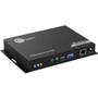 SIIG 4K 60Hz HDMI over IP Matrix - Decoder RX - 1 Output Device - 39370 ft 120000 mm Range - 1 x Network RJ-45 - 5 x USB - 1 x CE-H27G11-S1