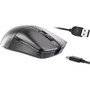 Lenovo Legion M600s Qi Wireless Gaming Mouse - Optical - CableWireless - Bluetooth - 240 GHz - Rechargeable - Storm Gray - USB Type GY51H47355