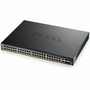 ZYXEL 48-port GbE L3 Access PoE Switch with 6 10G Uplink 960 W - 500 Ports - Manageable - Gigabit Ethernet 10 Gigabit Ethernet - XGS2220-54FP