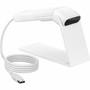 HP Engage 6Y2V5AA Barcode Scanner - Cable Connectivity - 2D 1D - Imager - USB - White Ceramic White - IP42 6Y2V5AA