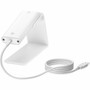 HP Engage 6Y2V5AA Barcode Scanner - Cable Connectivity - 2D 1D - Imager - USB - White Ceramic White - IP42 6Y2V5AA
