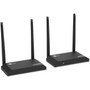 SIIG Full HD Wireless HDMI KVM Extender with Loopout TX  RX - 1 Computers - 1 Local Users - 500 ft 152400 mm Range - 4K - 4 x CE-H26G11-S2