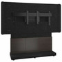 Middle Atlantic Forum Series Free-Standing 66in Single Display Stand - 3-Bay - For Displays 70-75in - Dark Finish - 70 1778 mm to - FM-DS-6675FS-DA3B