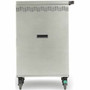 Bretford CORE X Cart Large Charging Cart - 3 Shelf - 4 Casters - Steel - 295 Width x 26 Depth x 445 Height - Concrete - For 45 - TCOREX45-CT