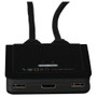 StarTech.com 2 Port USB HDMI Cable KVM Switch with Audio and Remote Switch - USB Powered - 2 Computer(s) - 1 Local User(s) - 1920 x - (SV211HDUA)