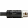 Eaton CBL364-10 Standard Power Cord - For PDU - 230 V AC  50 A - Black - 10 ft 305 m Cord Length - CS8365  8-pin Souriau UTG - CBL364-10