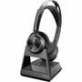 Poly Poly Voyager Focus 2 USB-A Headset TAA - Google Assistant Siri - Stereo - USB Type A - WiredWireless - Bluetooth - 164 ft - - - 7E2K3AAABA