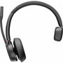 Poly Voyager 4310 USB-A Headset BT700 dongle TAA - Microsoft Teams Certification - Mono - USB Type A USB Type C - WiredWireless - - 7E2L6AAABA