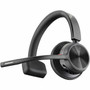 Poly Voyager 4310 USB-C Headset BT700 dongle TAA - Siri Google Assistant - Mono - USB Type C - WiredWireless - Bluetooth - 164 ft - 7E2L8AAABA