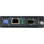 StarTech.com Gigabit Ethernet Fiber Media Converter with Open SFP Slot - 1 x Network (RJ-45) - 10/100/1000Base-T - 1 x Expansion Slots (Fleet Network)