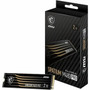 MSI SPATIUM M480 PRO 2 TB Solid State Drive - M2 2280 Internal - PCI Express NVMe PCI Express NVMe 40 x4 - Desktop PC Notebook - SM480PN2TB