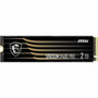 MSI SPATIUM M480 PRO 2 TB Solid State Drive - M2 2280 Internal - PCI Express NVMe PCI Express NVMe 40 x4 - Desktop PC Notebook - SM480PN2TB