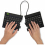 R-Go Split Break Keyboard - R-Go Split Break ergonomic keyboard with break software Bluetooth 50 QWERTY US layout wireless RGOSB-USWLBL