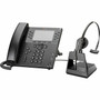 Poly VVX 450 IP Phone - Corded - Corded - Wall Mountable Desktop - Black - 12 x Total Line - VoIP - 43 10922 mm LCD - 2 x - PoE 89B74AA