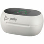 Poly Charging Case Poly Earbud - White - Stereo - True Wireless - Bluetooth - 984 ft - 20 Hz - 20 kHz - Earbud - Binaural - In-ear - 8L587AA