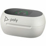 Poly Charging Case Poly Earbud - White - Stereo - True Wireless - Bluetooth - 984 ft - 20 Hz - 20 kHz - Earbud - Binaural - In-ear - 8L590AA