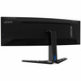 Lenovo Legion R45w-30 45 Class Dual Quad HD DQHD Curved Screen Gaming LED Monitor - 329 - Black - 445 Viewable - Vertical VA - 67B1GAC3US