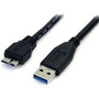 StarTechcom_05m_15ft_Black_SuperSpeed_USB_30_Cable_A_to_Micro_B_-_MM_-_15_ft_USB_Data_Transfer_Cable_for_Notebook_Hard_Drive_USB3AUB50CMB