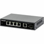 Intellinet 5-Port Gigabit Ethernet PoE Switch with SFP Port - 5 Ports - Gigabit Ethernet - 101001000Base-T 100Base-TX - 2 Layer - 561822