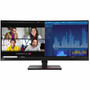 Lenovo ThinkVision P34w-20 34 Class UWQHD Curved Screen LED Monitor - 219 - Raven Black - 341 Viewable - In-plane Switching IPS 63F2RAR3U3