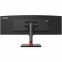 Lenovo ThinkVision P49w-30 49 Class Dual Quad HD DQHD Curved Screen LED Monitor - 329 - Raven Black - 49 Viewable - In-plane - - 63DBZAR1US